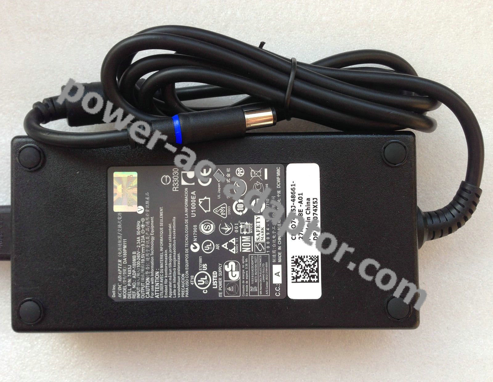 Original 180W 19.5V 9.23A Dell Precision 15 7000 AC Adapter powe